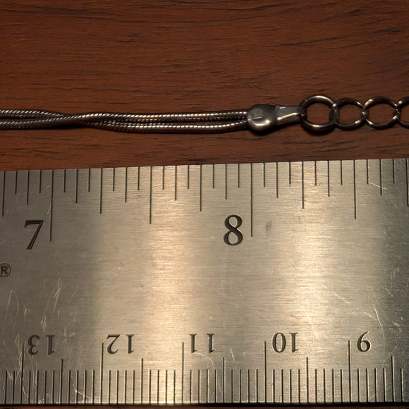 NEW stainless steel bracelet 8in. - Picture 6 of 8